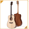 2015 hot sale guitar all solid acoustic guitar made in China